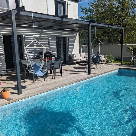 Prázdninový dům Familiale Avec Piscine Privee - 8 Pers - La Rochelle Ile De Re Périgny